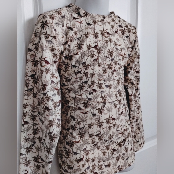 Konges Sløjd Dinosaur Rashguard Swim Top - Picture 3 of 6